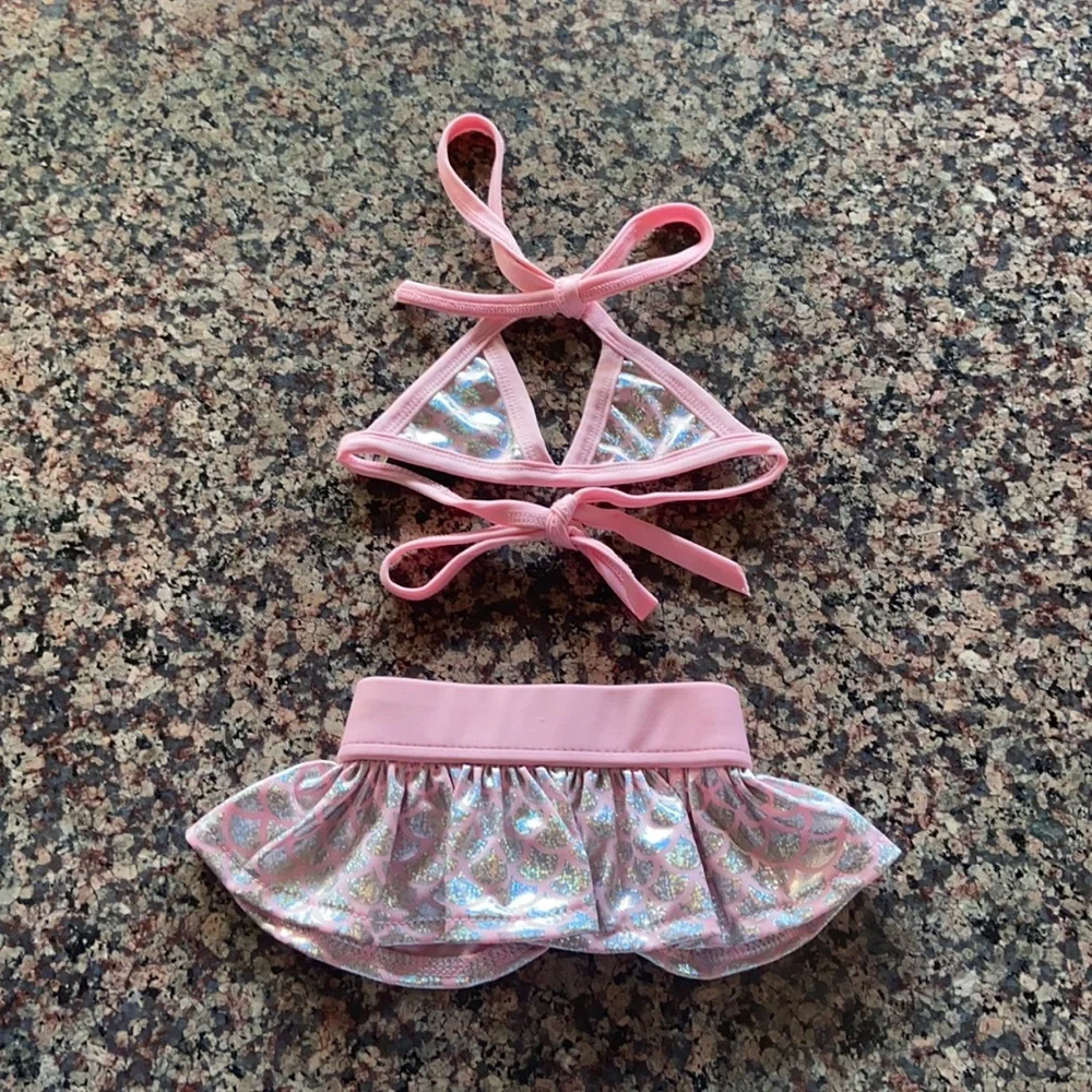🐾👙🧜‍♀️Small Toy Dog Mermaid Bikini 👙 Small Breed, Sz S by FITWARM